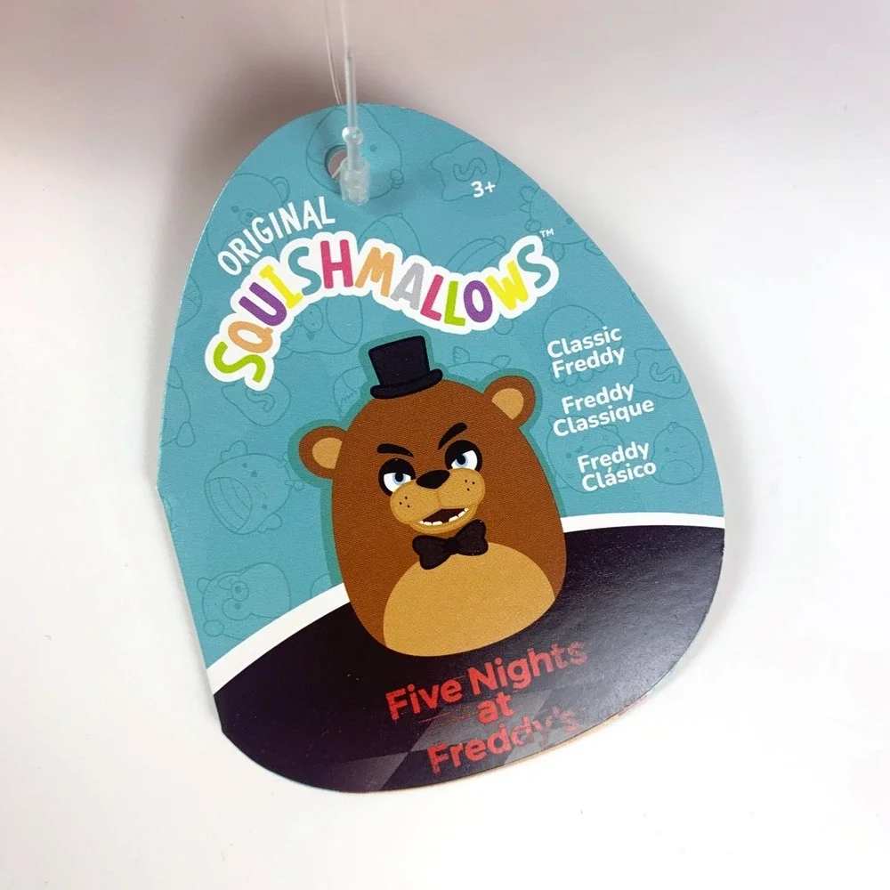 Squishmallows‎ Five Nights at Freddys FNAF Classic Freddy Jazwares Plush 8